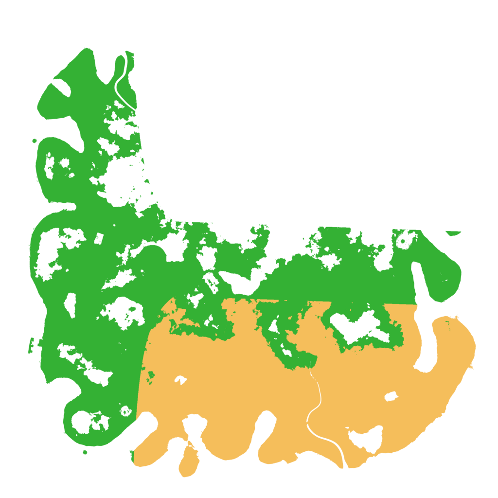 Biome Rust Map: Procedural Map, Size: 4750, Seed: 966601114