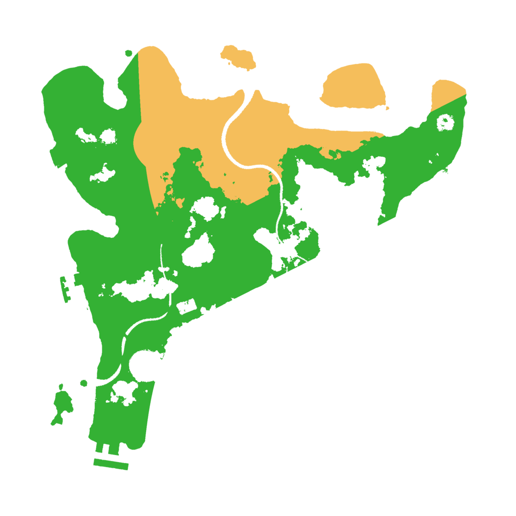 Biome Rust Map: Procedural Map, Size: 3000, Seed: 4082