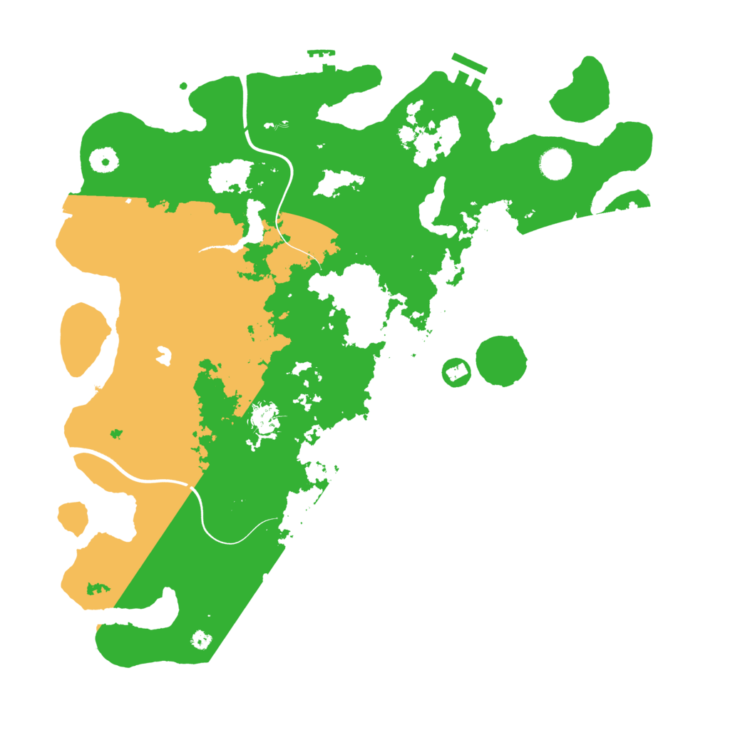 Biome Rust Map: Procedural Map, Size: 4000, Seed: 1851804665