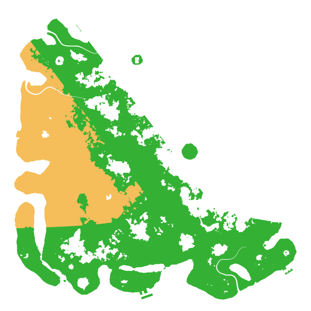 Biome Rust Map: Procedural Map, Size: 5354, Seed: 18756487