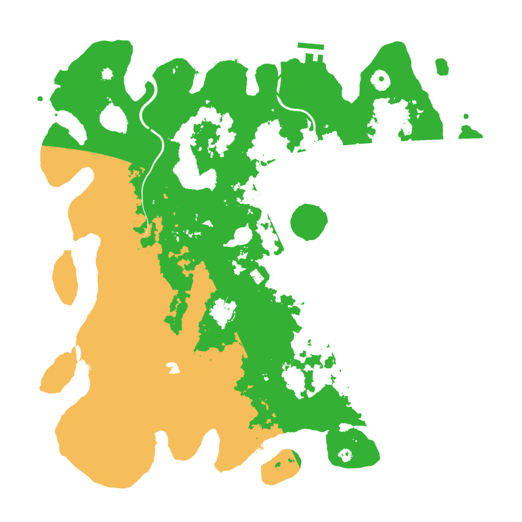 Biome Rust Map: Procedural Map, Size: 4000, Seed: 10249676