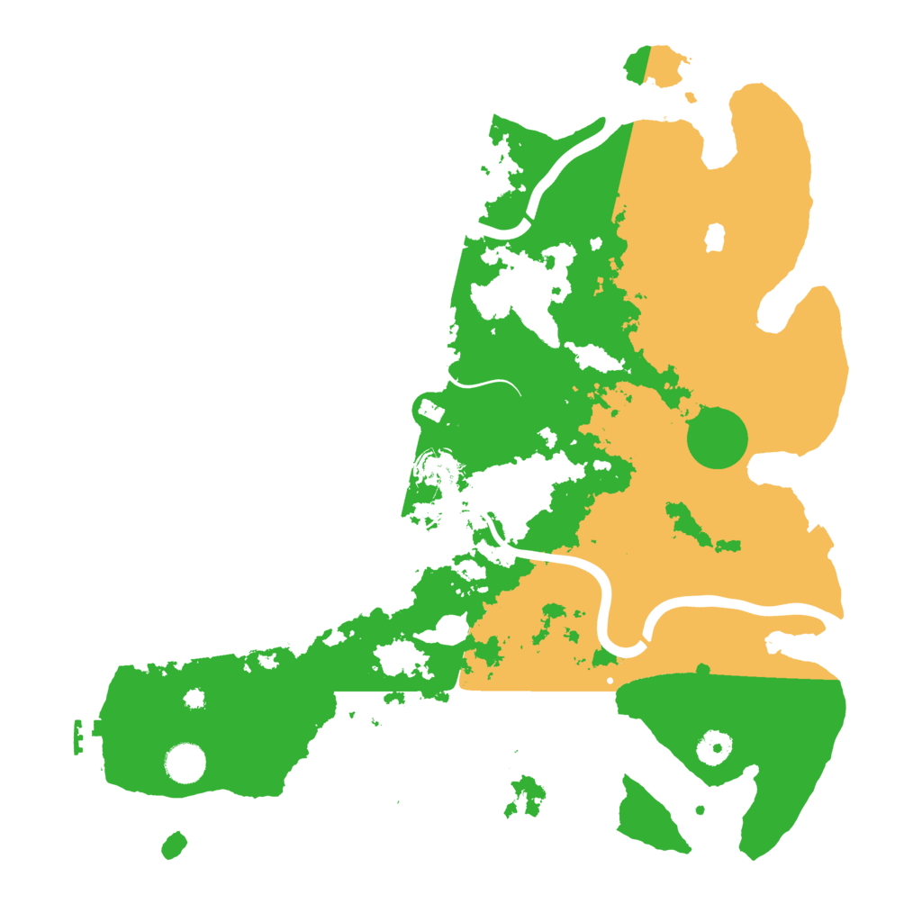 Biome Rust Map: Procedural Map, Size: 4000, Seed: 684458374