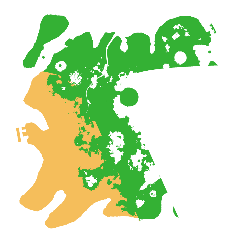 Biome Rust Map: Procedural Map, Size: 3500, Seed: 823811783