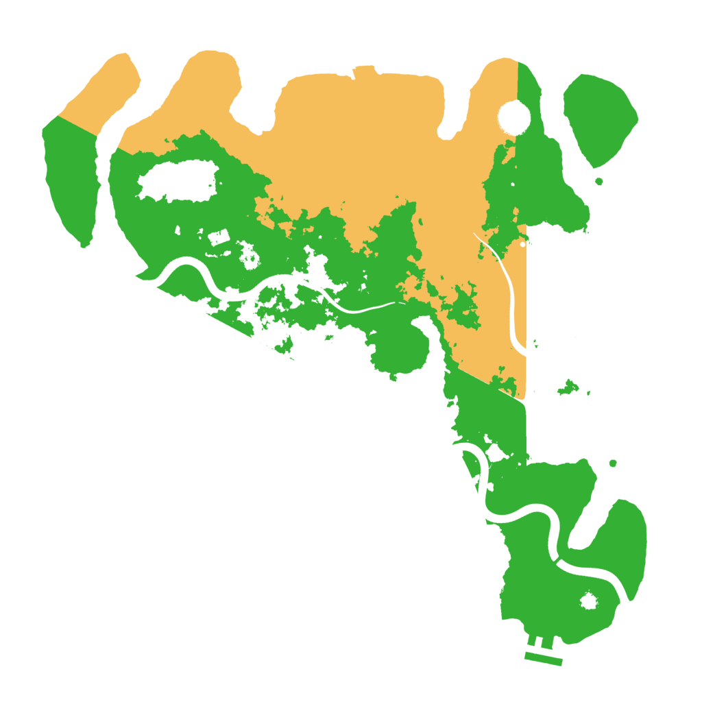 Biome Rust Map: Procedural Map, Size: 3750, Seed: 1033573024