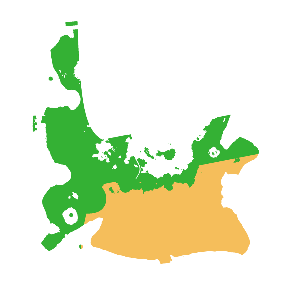Biome Rust Map: Procedural Map, Size: 2800, Seed: 1424