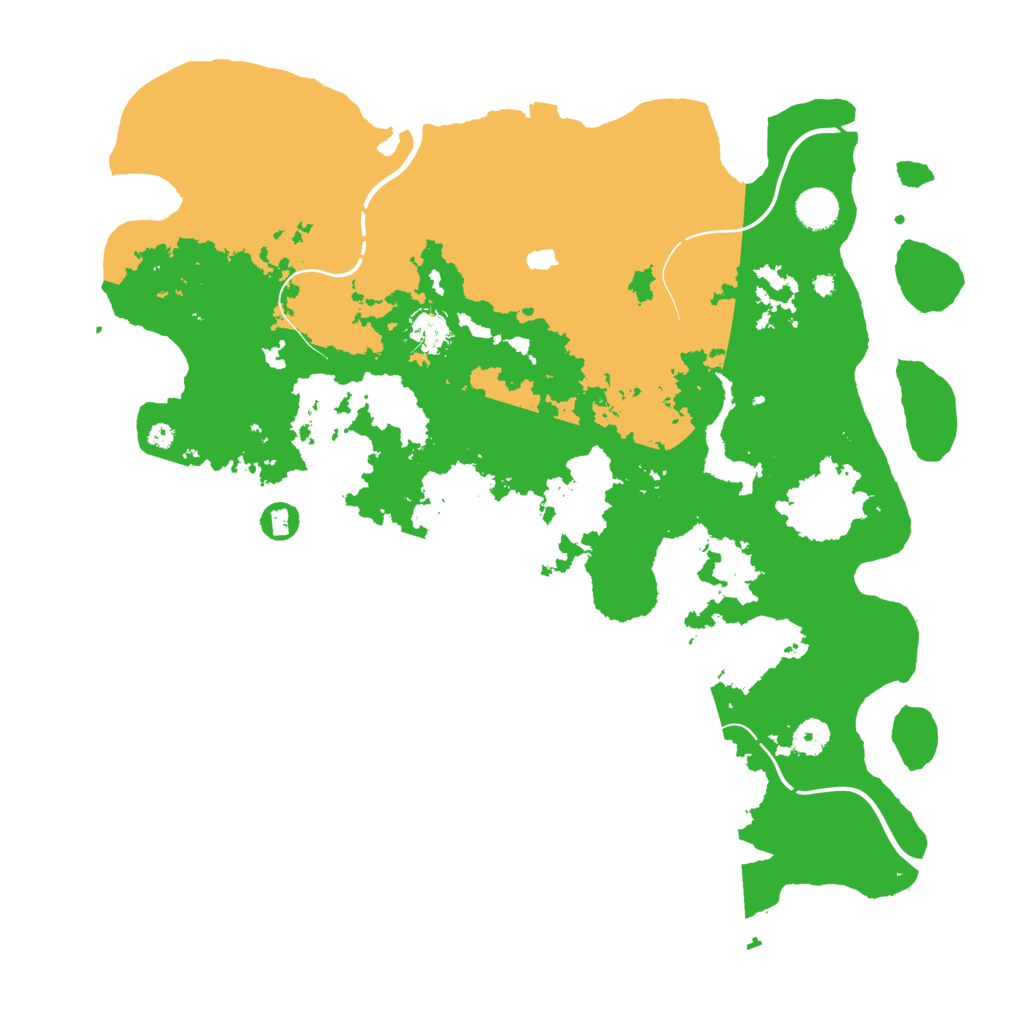 Biome Rust Map: Procedural Map, Size: 4250, Seed: 673534533