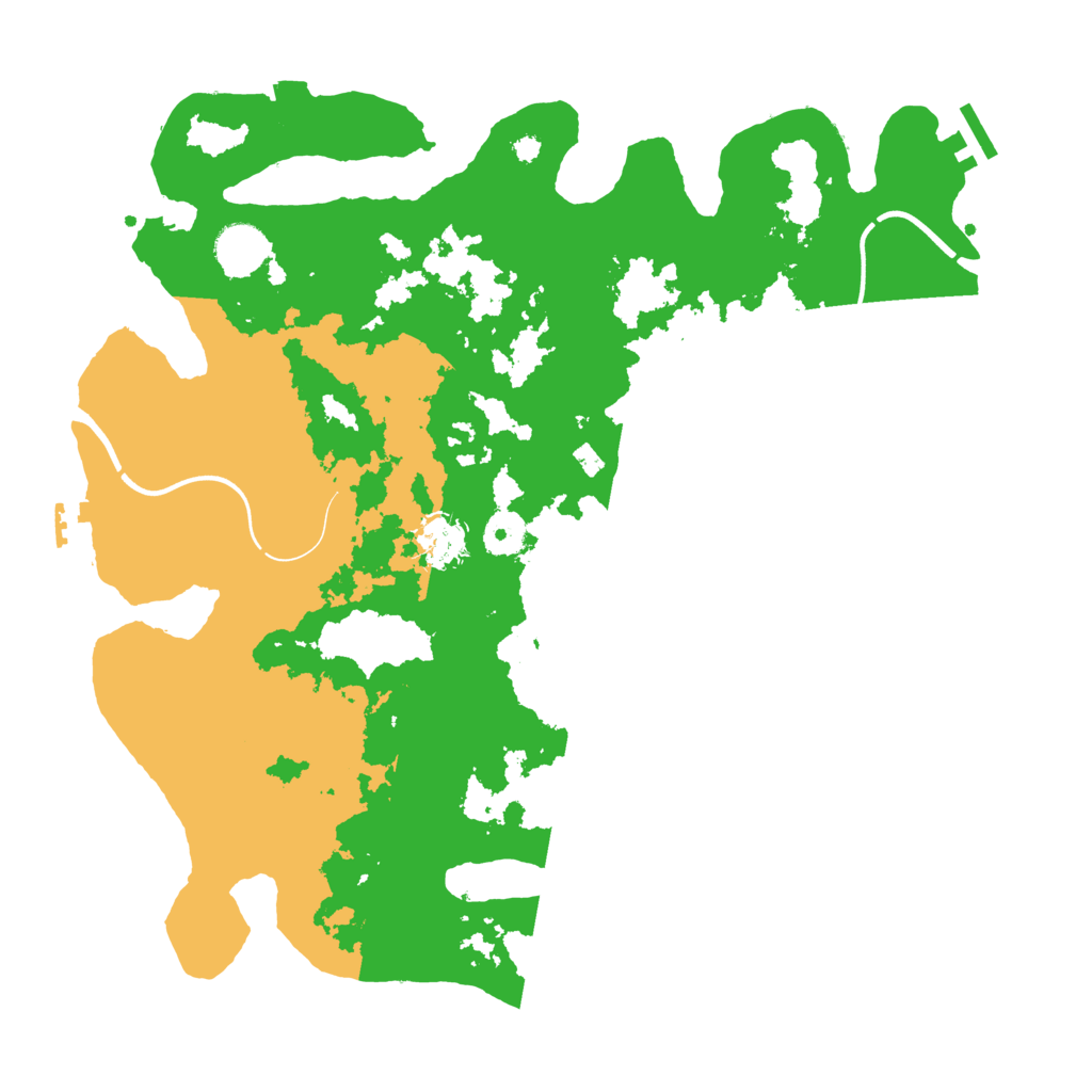 Biome Rust Map: Procedural Map, Size: 3750, Seed: 833346356