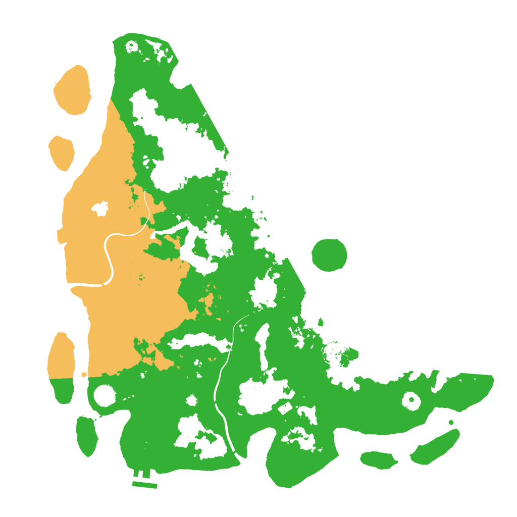Biome Rust Map: Procedural Map, Size: 4200, Seed: 1672146512