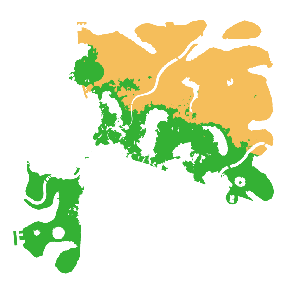 Biome Rust Map: Procedural Map, Size: 4250, Seed: 123321123