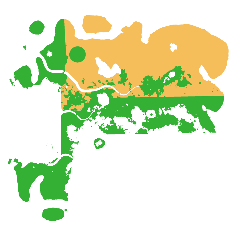 Biome Rust Map: Procedural Map, Size: 4000, Seed: 995149272