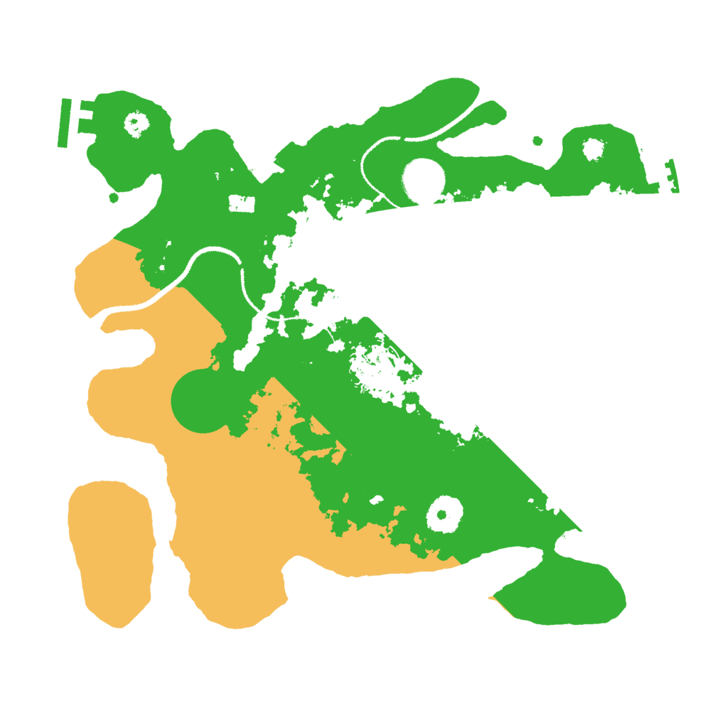Biome Rust Map: Procedural Map, Size: 3000, Seed: 5942068