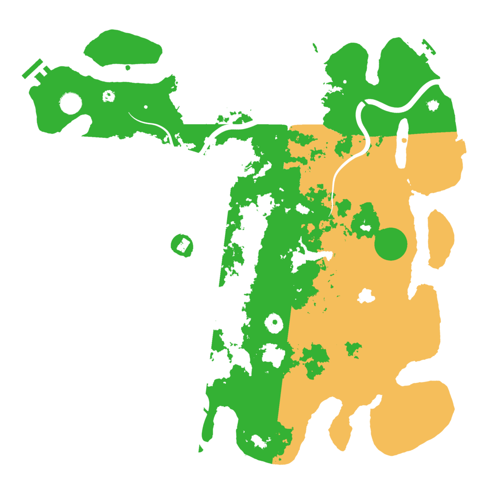 Biome Rust Map: Procedural Map, Size: 4000, Seed: 786534
