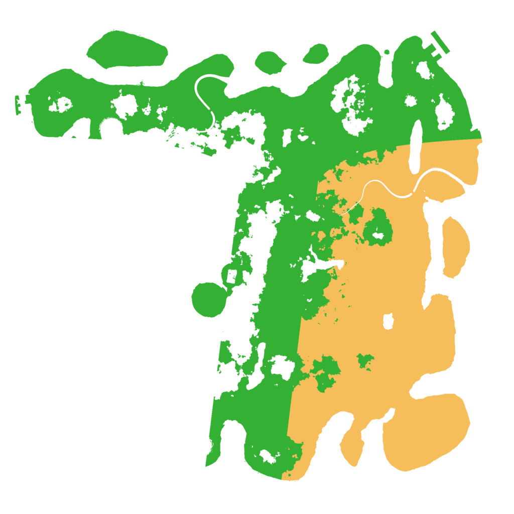Biome Rust Map: Procedural Map, Size: 4000, Seed: 786534