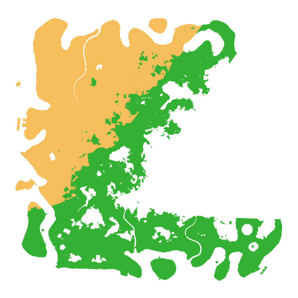 Biome Rust Map: Procedural Map, Size: 4750, Seed: 475217338