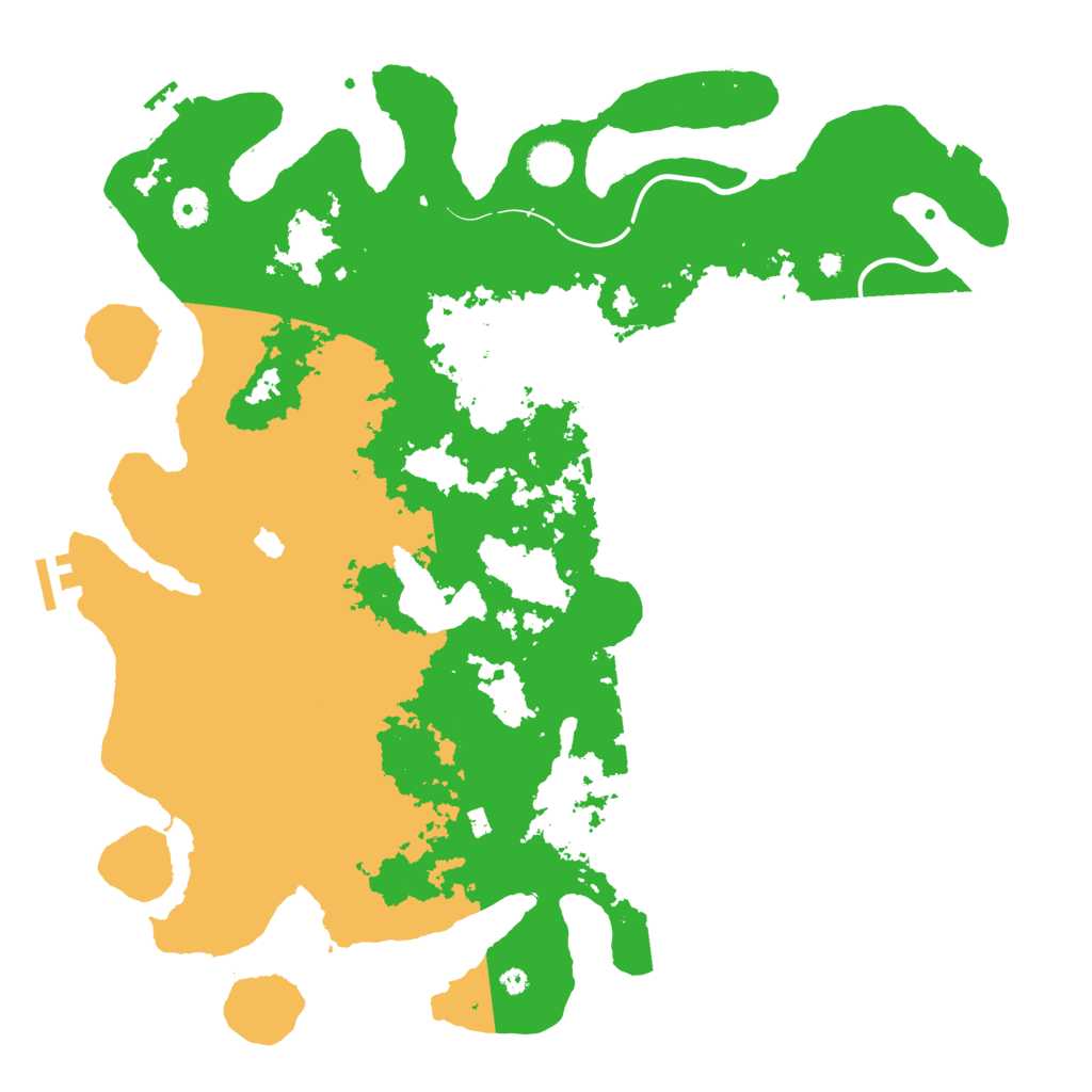 Biome Rust Map: Procedural Map, Size: 4250, Seed: 99524139