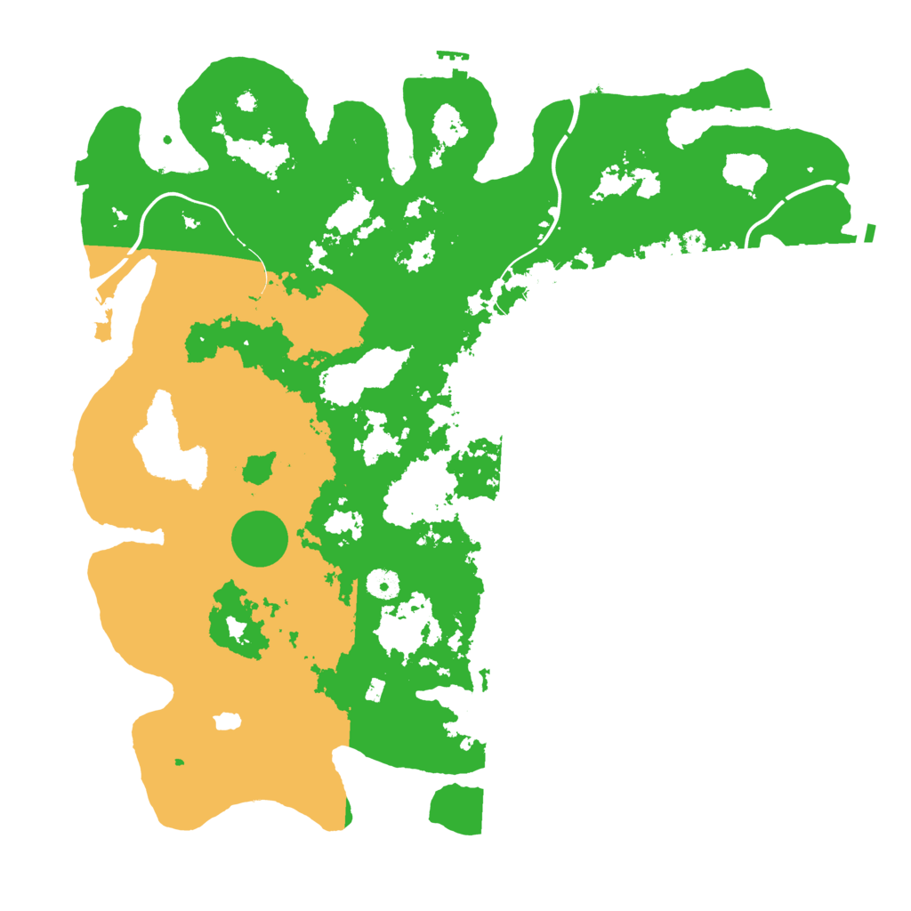 Biome Rust Map: Procedural Map, Size: 4250, Seed: 864706322