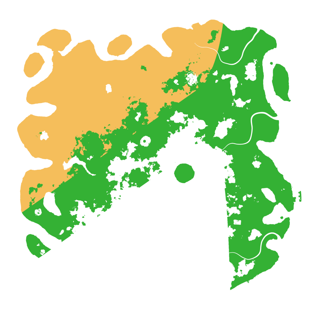 Biome Rust Map: Procedural Map, Size: 4500, Seed: 1501993442