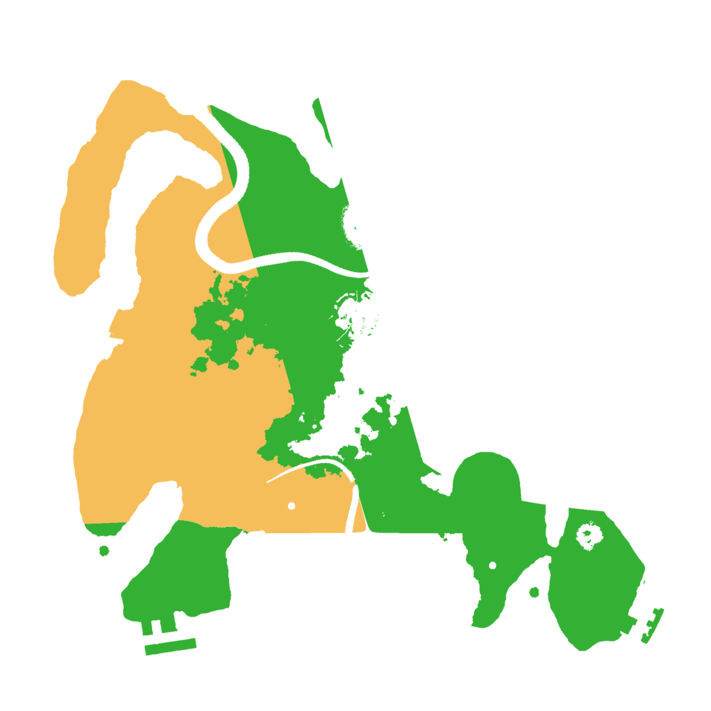 Biome Rust Map: Procedural Map, Size: 2800, Seed: 1703259650