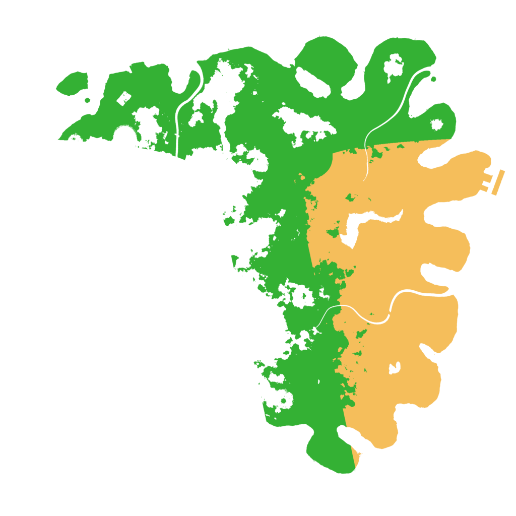 Biome Rust Map: Procedural Map, Size: 4005, Seed: 779699744
