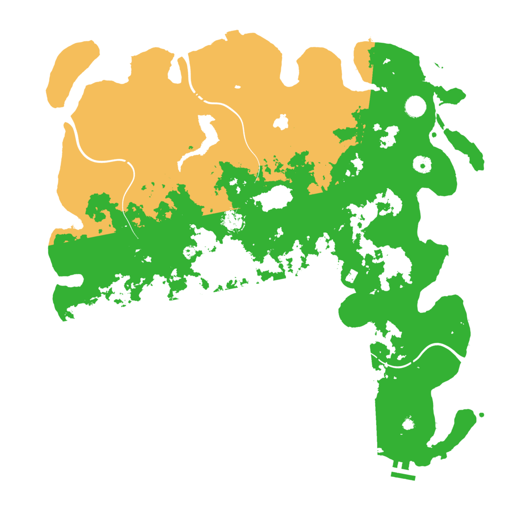 Biome Rust Map: Procedural Map, Size: 4250, Seed: 933585635