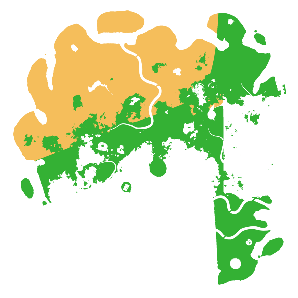 Biome Rust Map: Procedural Map, Size: 4750, Seed: 98263391