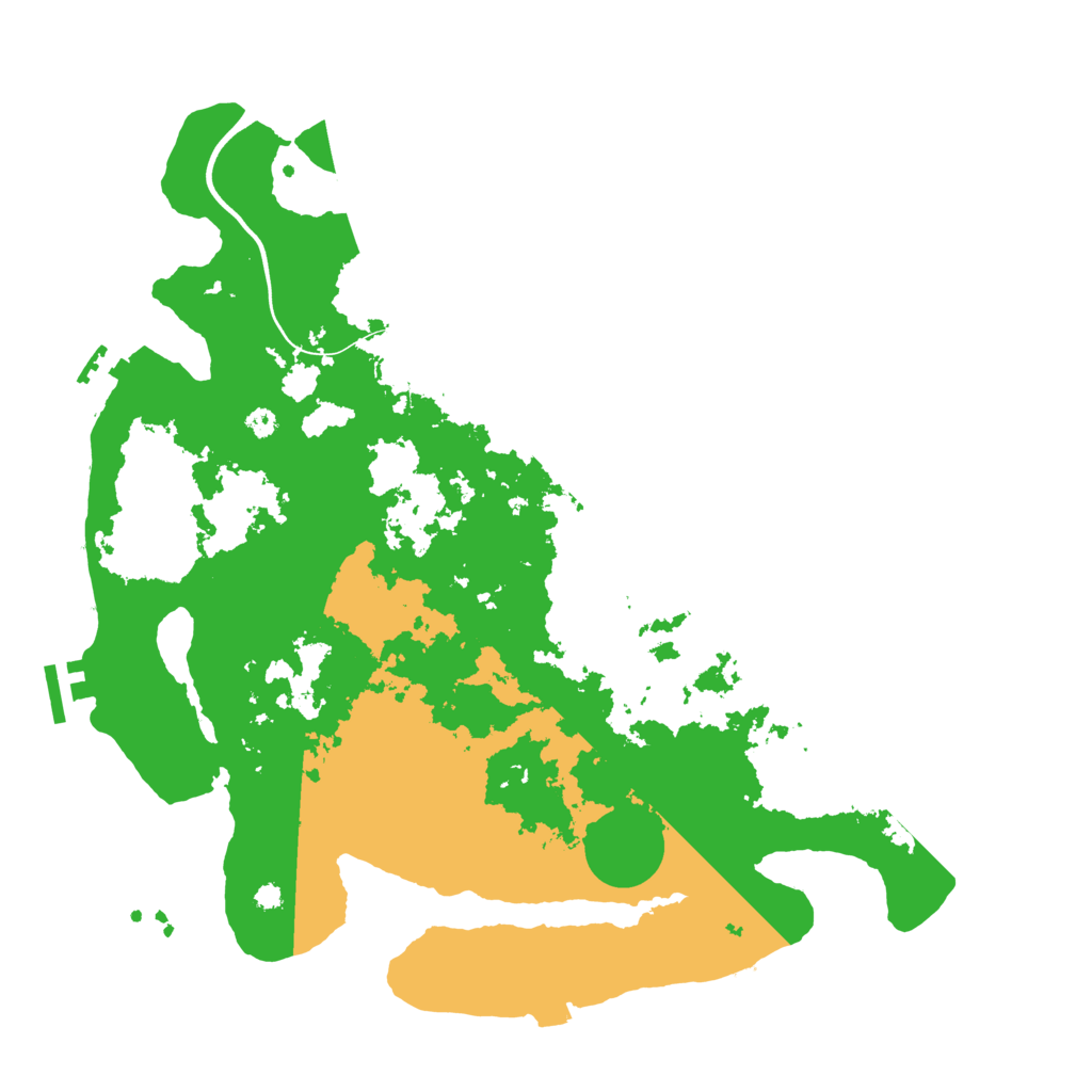Biome Rust Map: Procedural Map, Size: 3750, Seed: 706281458