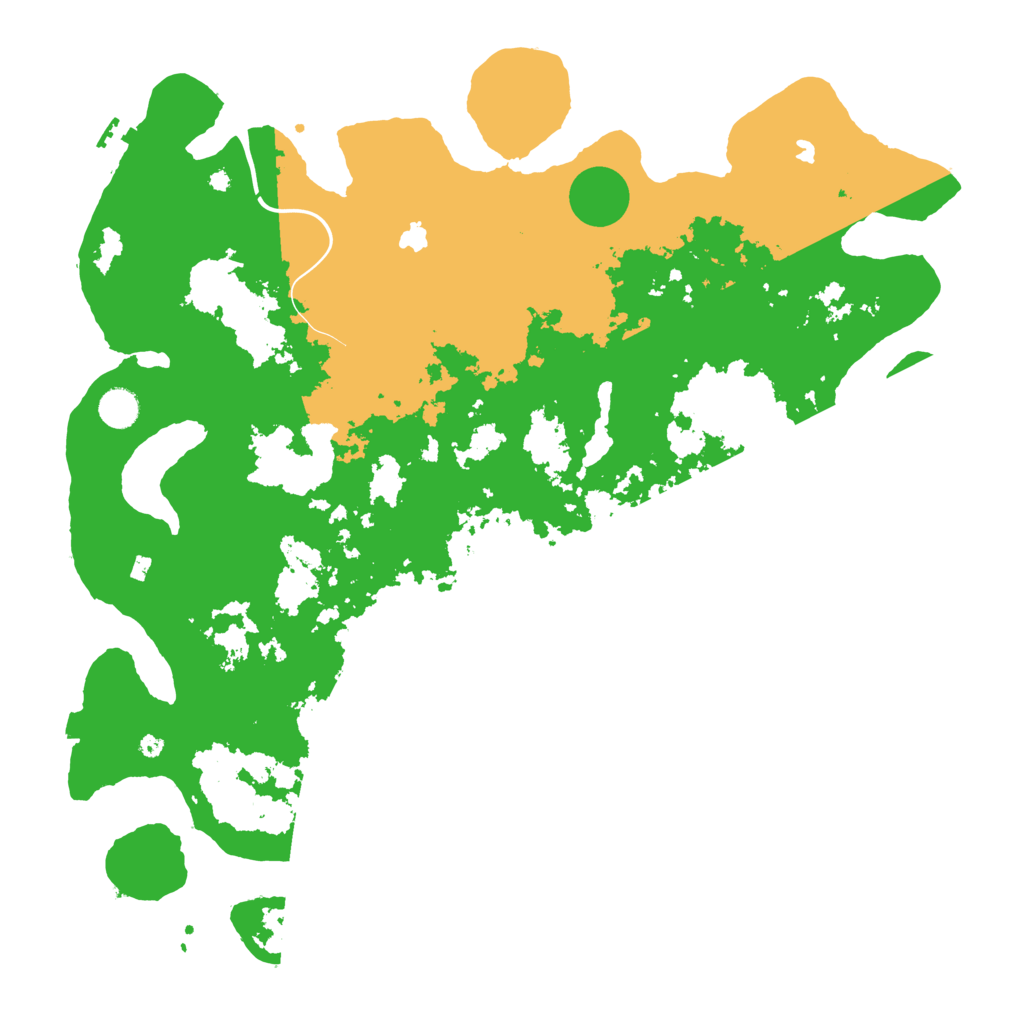 Biome Rust Map: Procedural Map, Size: 4500, Seed: 20201001