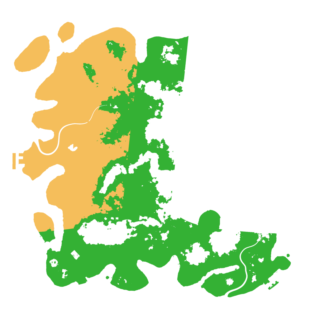 Biome Rust Map: Procedural Map, Size: 4000, Seed: 117474432