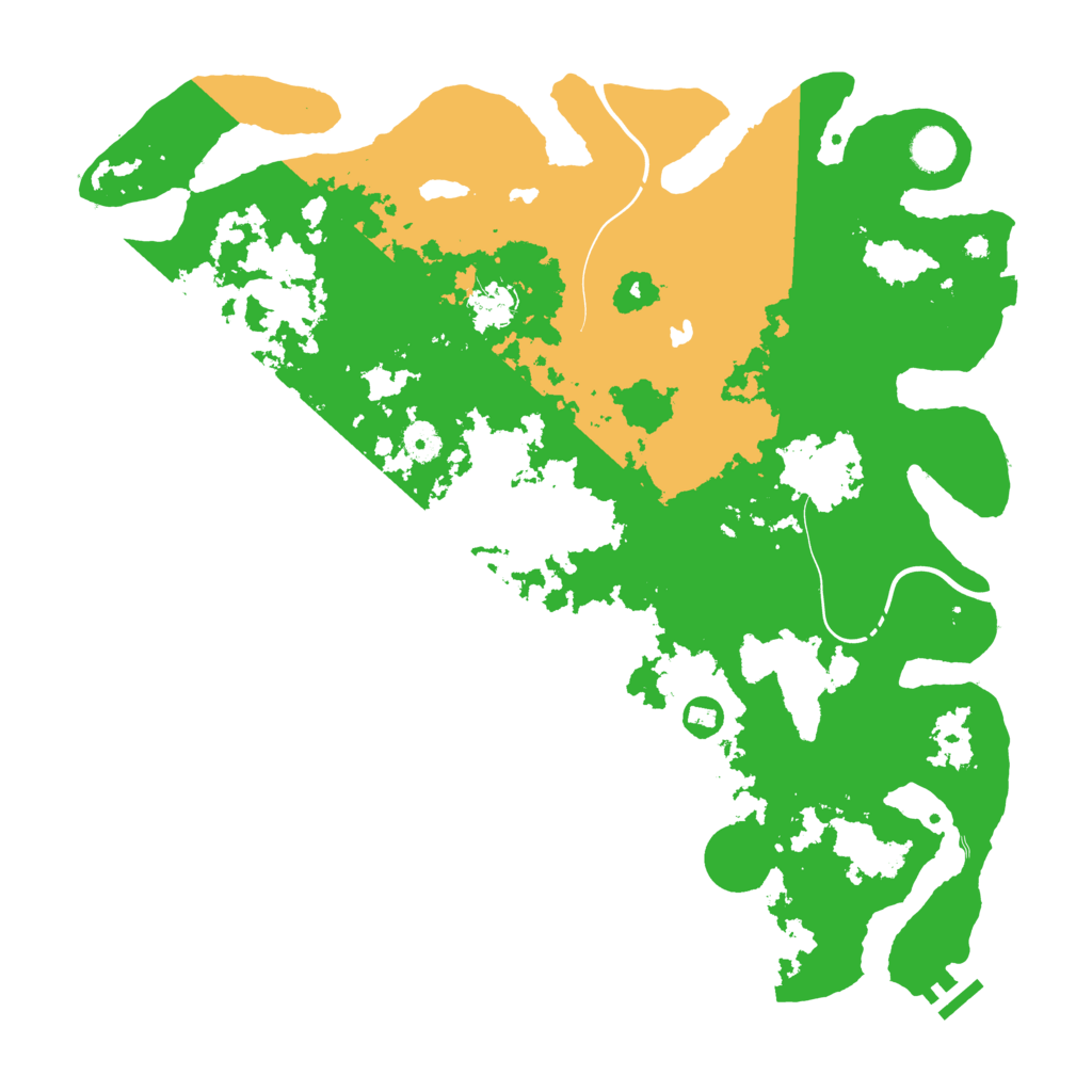 Biome Rust Map: Procedural Map, Size: 4250, Seed: 823058265