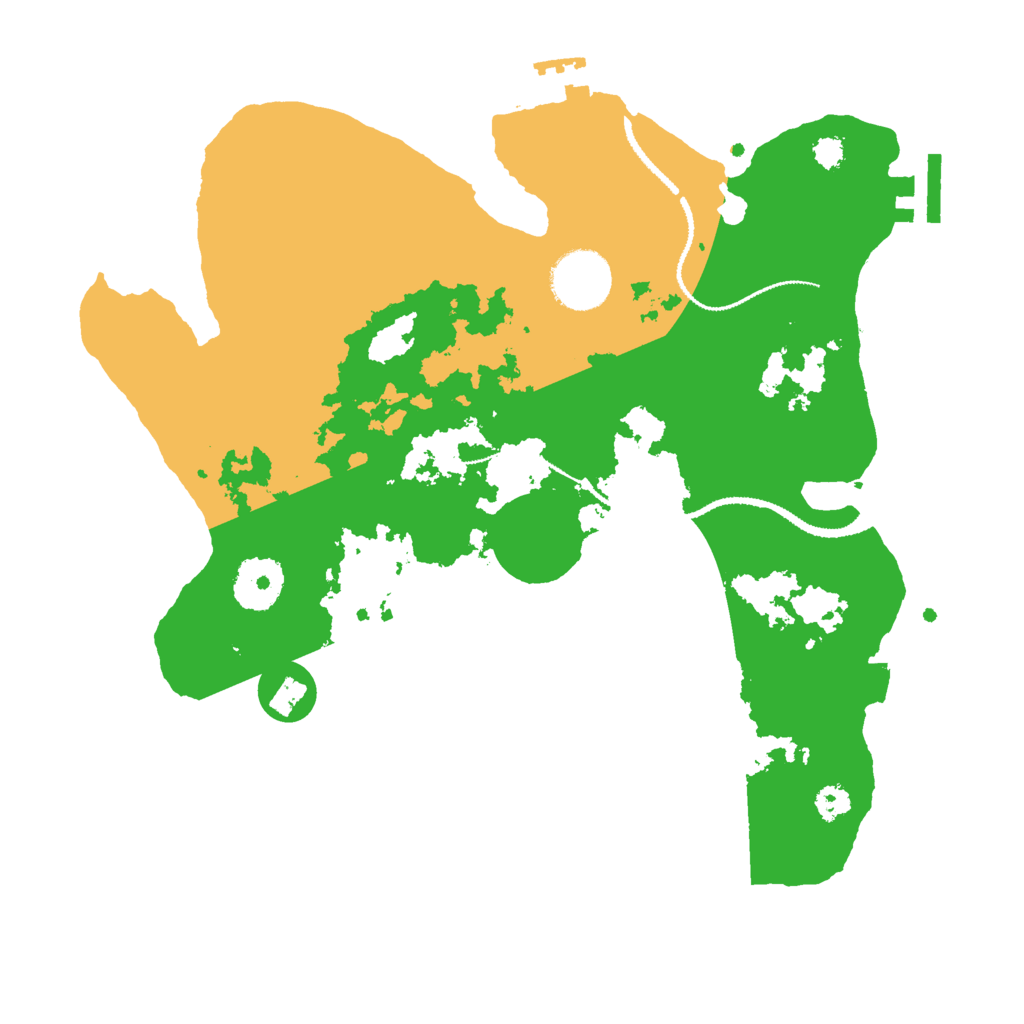 Biome Rust Map: Procedural Map, Size: 3000, Seed: 1807251279