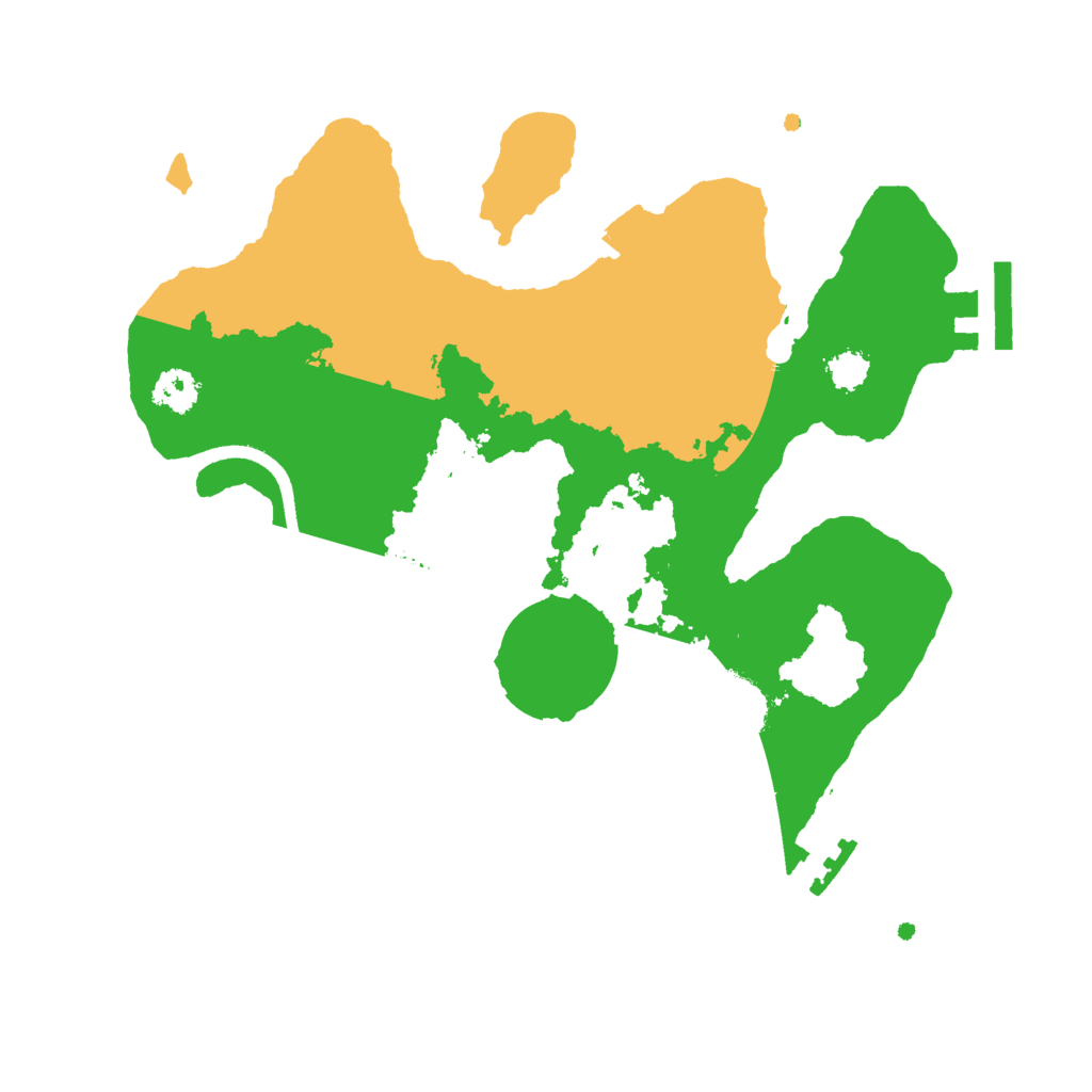 Biome Rust Map: Procedural Map, Size: 2502, Seed: 2147483647