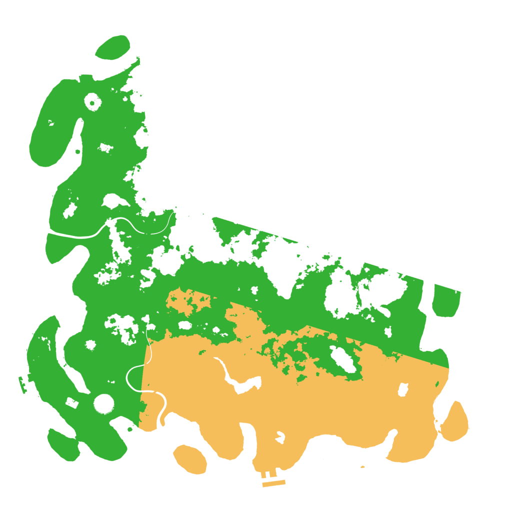 Biome Rust Map: Procedural Map, Size: 4500, Seed: 583086089