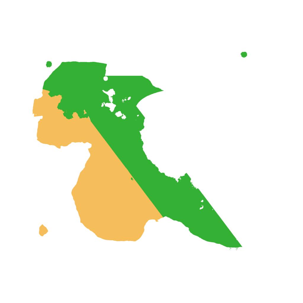 Biome Rust Map: Procedural Map, Size: 2000, Seed: 937633385