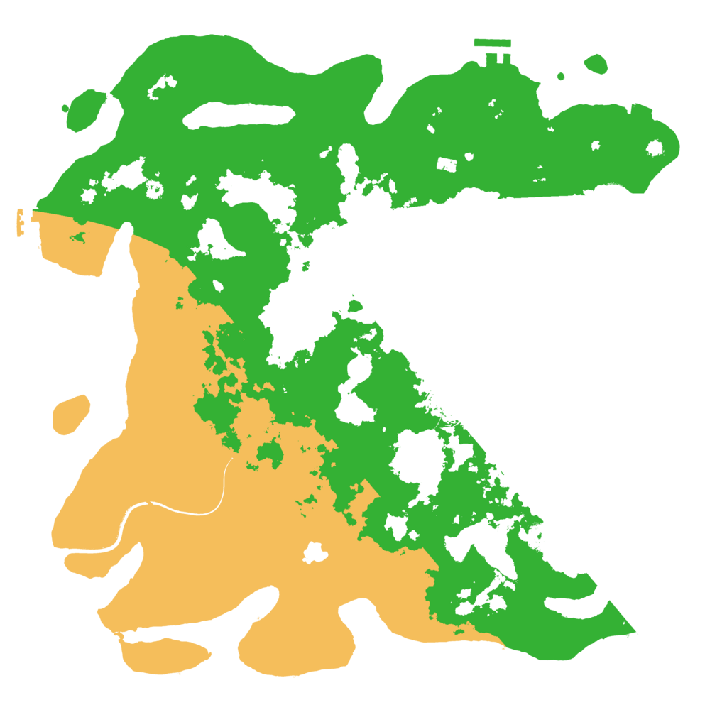 Biome Rust Map: Procedural Map, Size: 4000, Seed: 1356483568