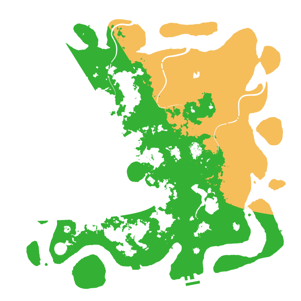 Biome Rust Map: Procedural Map, Size: 4250, Seed: 1185907004