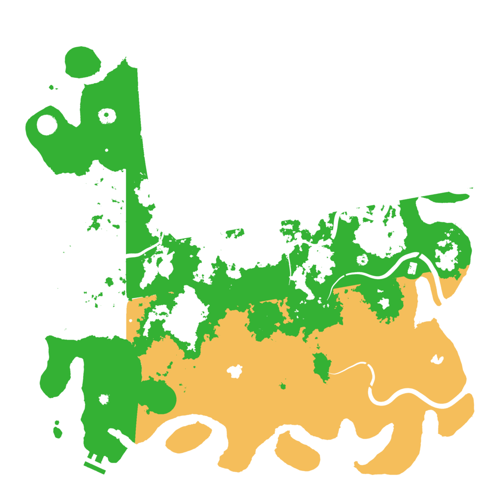 Biome Rust Map: Procedural Map, Size: 4500, Seed: 115849593
