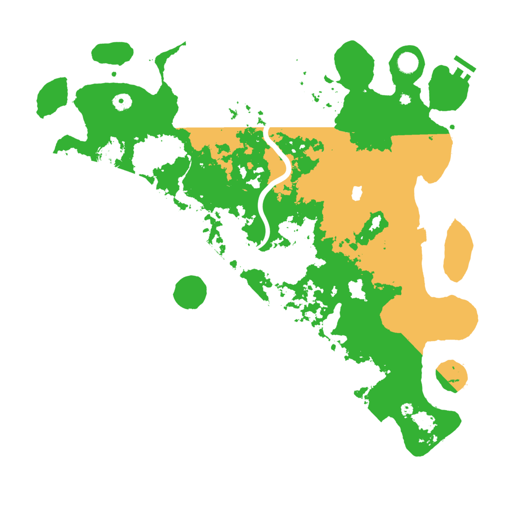 Biome Rust Map: Procedural Map, Size: 4250, Seed: 207911662