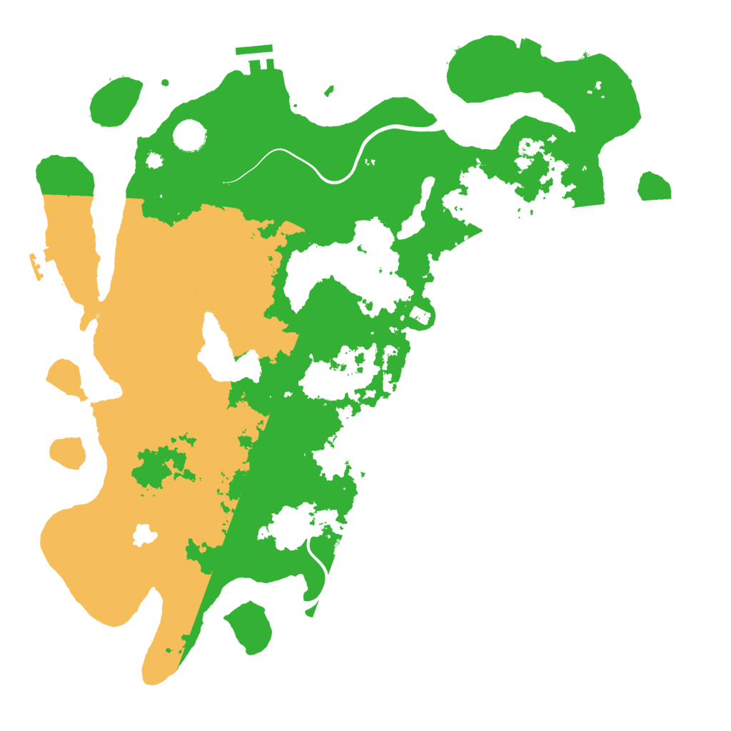 Biome Rust Map: Procedural Map, Size: 4000, Seed: 1951144870