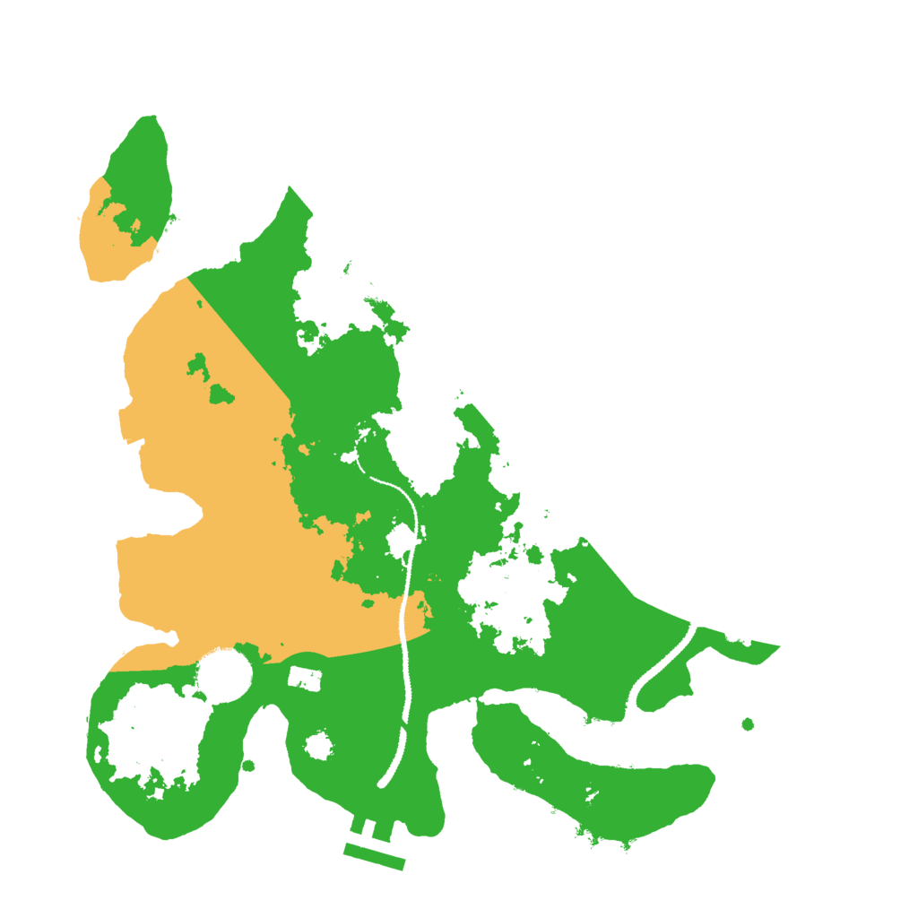 Biome Rust Map: Procedural Map, Size: 3000, Seed: 336876524