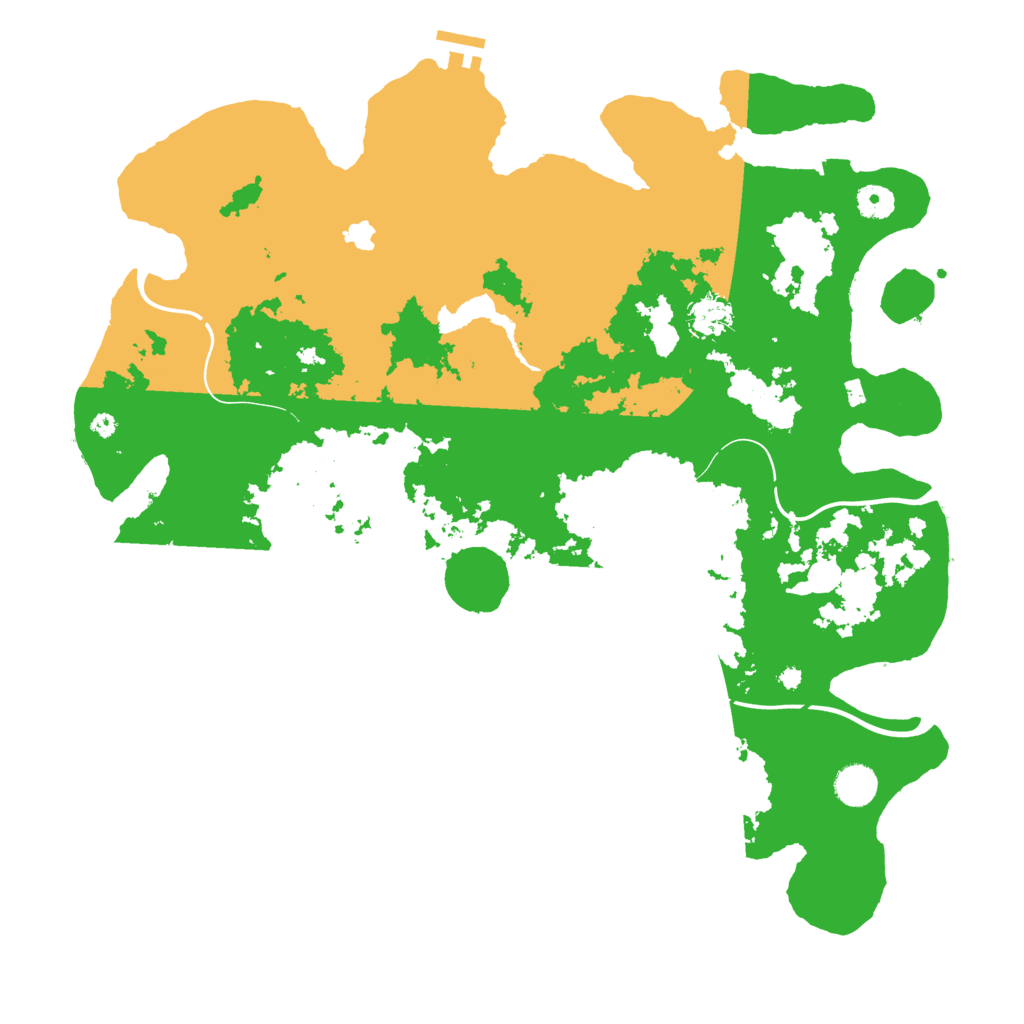 Biome Rust Map: Procedural Map, Size: 4250, Seed: 284374513