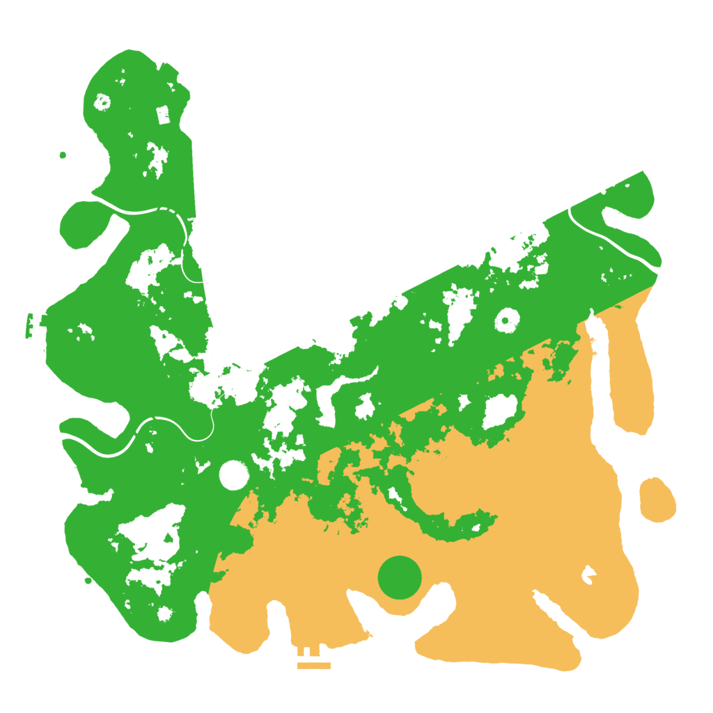 Biome Rust Map: Procedural Map, Size: 4300, Seed: 682518176