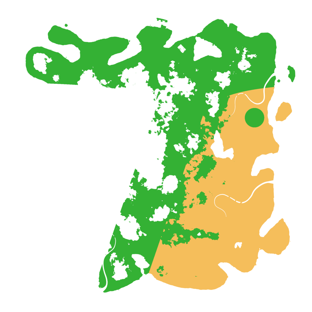Biome Rust Map: Procedural Map, Size: 4250, Seed: 58497514