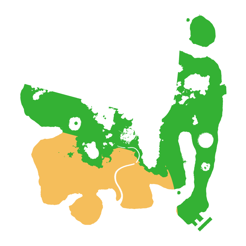 Biome Rust Map: Procedural Map, Size: 2850, Seed: 458827429