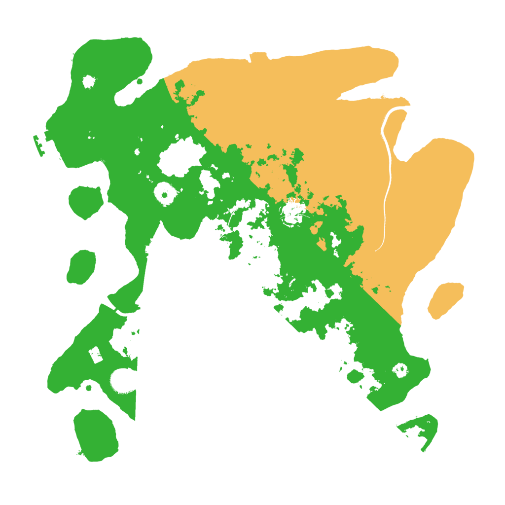 Biome Rust Map: Procedural Map, Size: 3500, Seed: 5867913