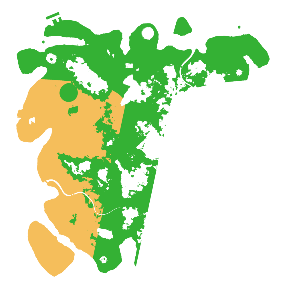 Biome Rust Map: Procedural Map, Size: 4250, Seed: 1216359012