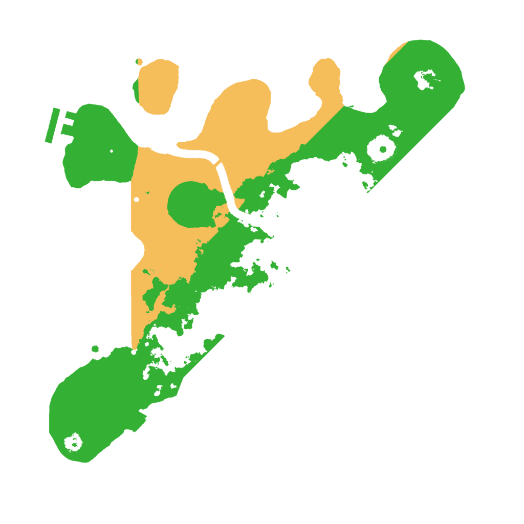 Biome Rust Map: Procedural Map, Size: 3000, Seed: 1008199788