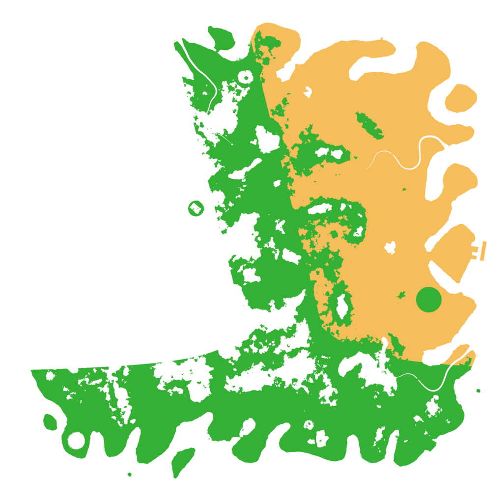 Biome Rust Map: Procedural Map, Size: 5217, Seed: 2984390