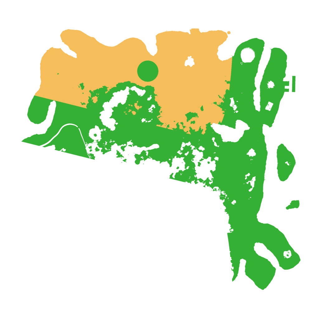 Biome Rust Map: Procedural Map, Size: 4000, Seed: 698566645