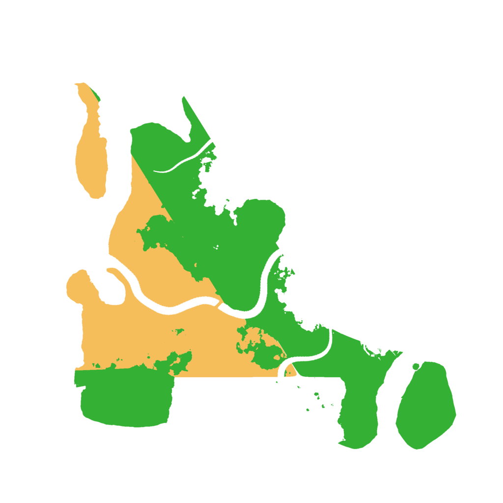 Biome Rust Map: Procedural Map, Size: 3000, Seed: 1603162537