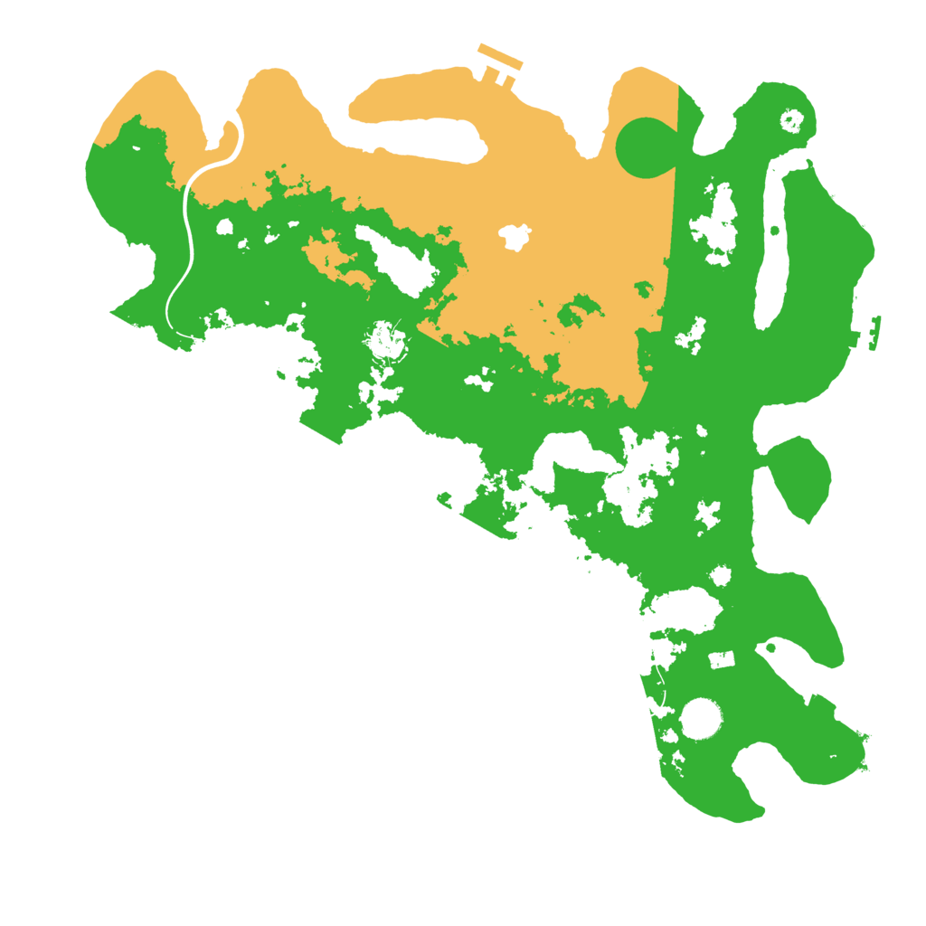 Biome Rust Map: Procedural Map, Size: 4000, Seed: 148704